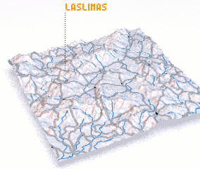 3d view of Las Limas