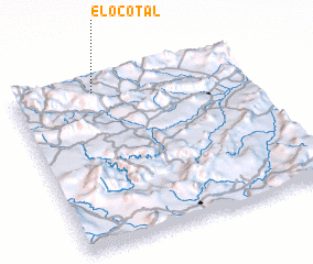 3d view of El Ocotal