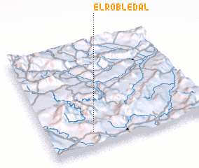 3d view of El Robledal