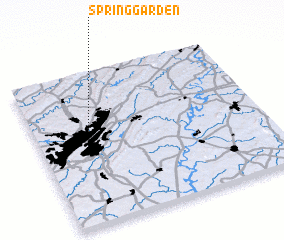 3d view of Spring Garden