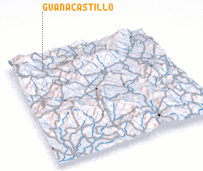 3d view of Guanacastillo