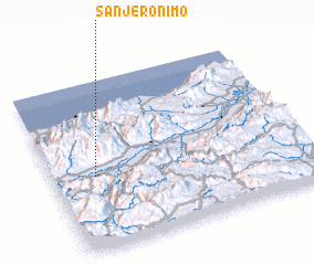 3d view of San Jerónimo