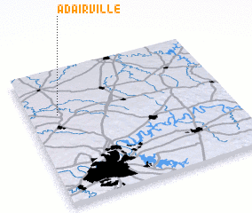 3d view of Adairville