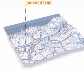 3d view of Campo Suttón