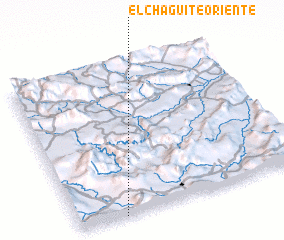 3d view of El Chagüite Oriente