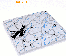 3d view of New Hill