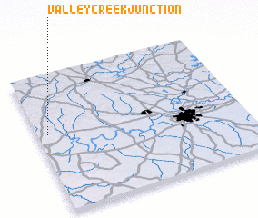 3d view of Valley Creek Junction