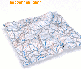 3d view of Barranco Blanco