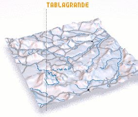 3d view of Tabla Grande