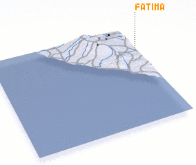 3d view of Fátima