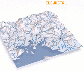 3d view of El Ojustal