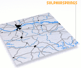 3d view of Sulphur Springs