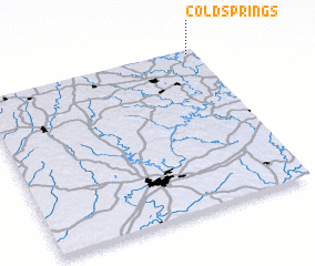 3d view of Cold Springs