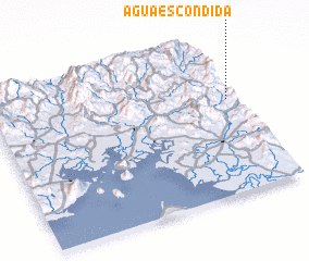 3d view of Agua Escondida