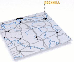 3d view of Rock Hill
