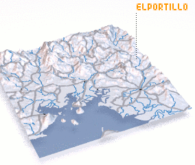 3d view of El Portillo