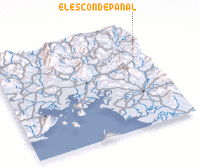 3d view of El Esconde Panal