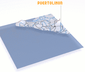 3d view of Puerto Limón
