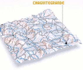 3d view of Chagüite Grande