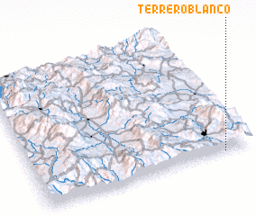 3d view of Terrero Blanco