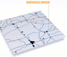 3d view of Banning Corner