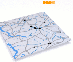 3d view of Hermon