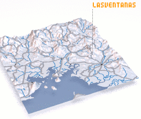 3d view of Las Ventanas