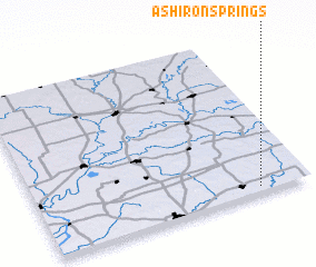 3d view of Ash Iron Springs