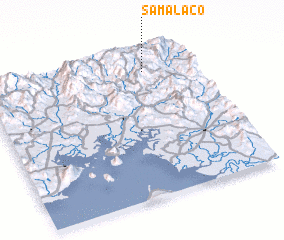 3d view of Samalaco