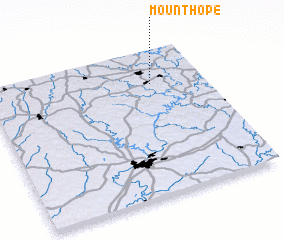 3d view of Mount Hope