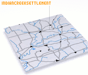 3d view of Indian Creek Settlement