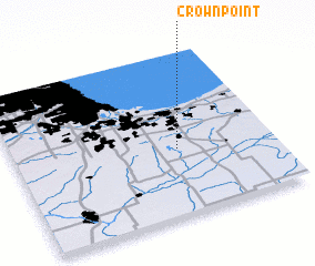 3d view of Crown Point