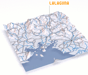 3d view of La Laguna