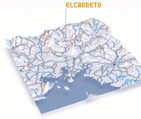 3d view of El Carreto