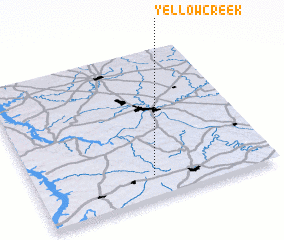 3d view of Yellow Creek