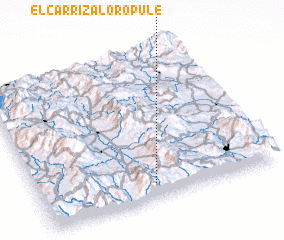 3d view of El Carrizal Oropule