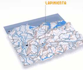 3d view of La Pimienta