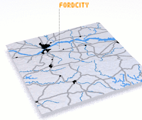 3d view of Ford City