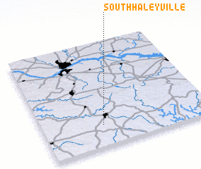 3d view of South Haleyville