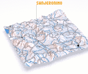 3d view of San Jerónimo