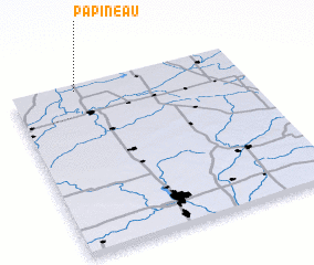 3d view of Papineau