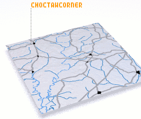 3d view of Choctaw Corner