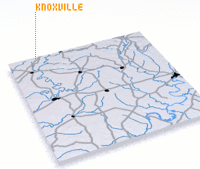 3d view of Knoxville