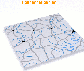 3d view of Lake Bend Landing