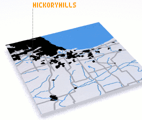 3d view of Hickory Hills