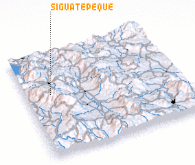 3d view of Siguatepeque