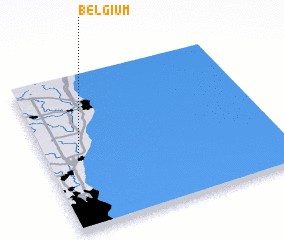 3d view of Belgium