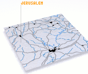 3d view of Jerusalem