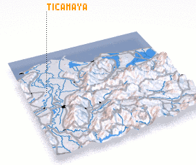 3d view of Ticamaya