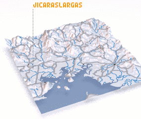 3d view of Jícaras Largas